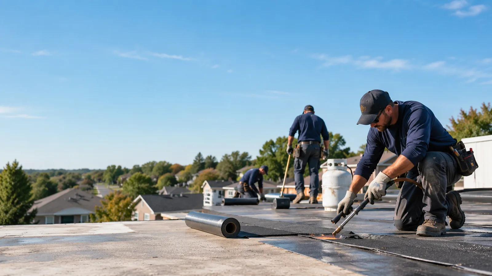 Flat Roof Leak Repair providers in Byron, GA